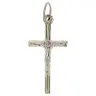 Cross 25 mm Nickel Metal
