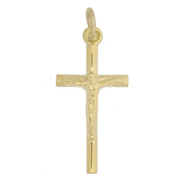 Croix 25 mm Métal doré