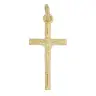 Croix 25 mm Métal doré
