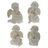Ange à genoux + coeur - 5 cm - 4 / set