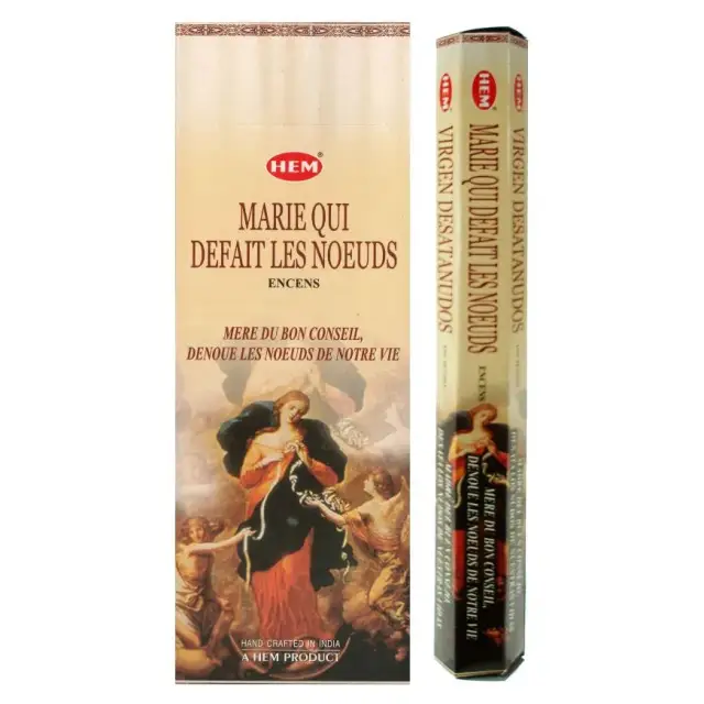 Bâtons d'encens naturels - Marie qui défait les noeuds