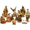 Personnages de crèche de Noël - 11 figurines de 7 cm
