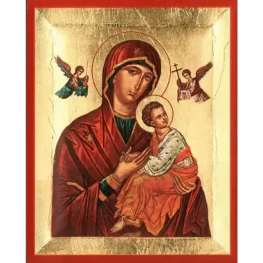 Icon 13 x 11 cm Our Lady of Perpetual helpetual Help