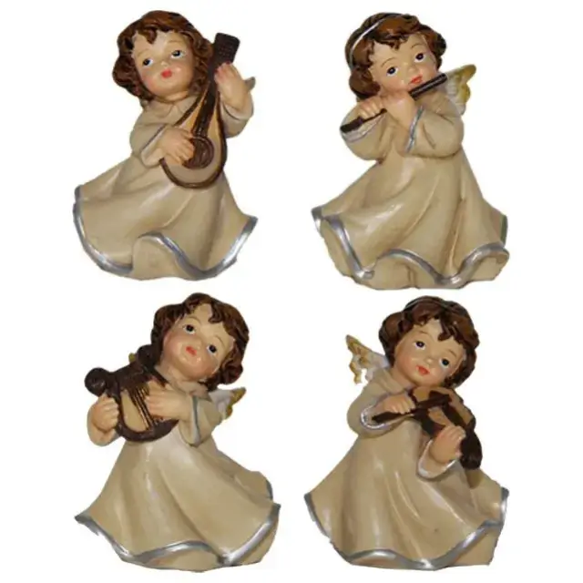 Angel musician 5 cm 4 / set 24 / box