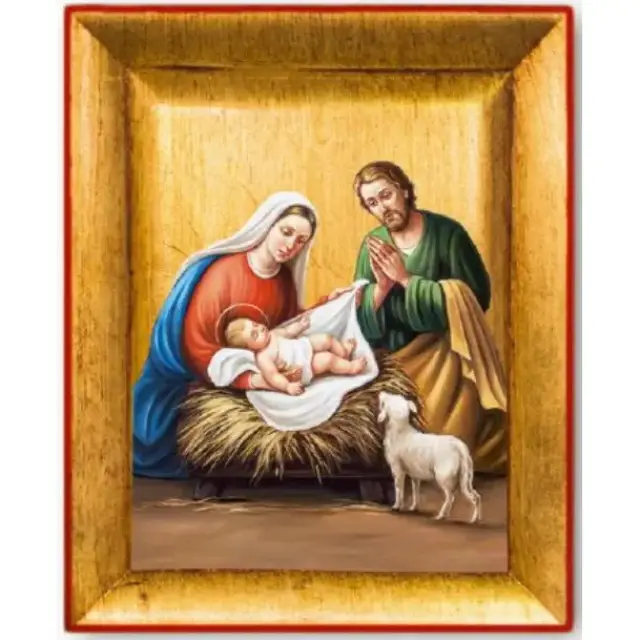 Icon 19 X 15 cm Nativity