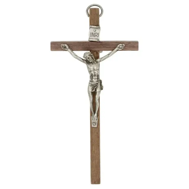 Croix Murale - 12 cm - Bois
