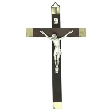 Croix Murale - 17 cm - Bois
