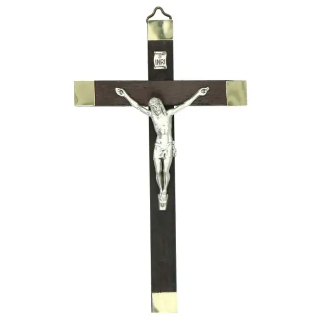 Croix Murale - 17 cm - Bois