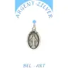 Silver Medal Miraculous 17 mm