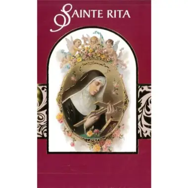 Booklet 13 X 8 Cm St. Rita
