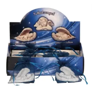 Angel in organza pouch 3.5 cm