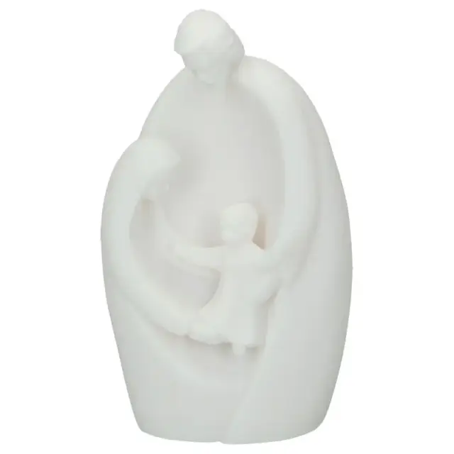 Statue 17 cm - Albâtre - Ste Famille