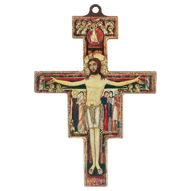 Croix St Damien - 8 X 6 cm