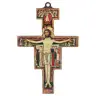 Croix St Damien - 8 X 6 cm