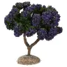 Décor pour santons de Provence Arbre lavande H 15 cm
