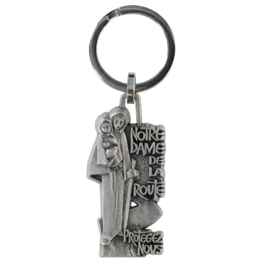 key ring Our Lady of Road 27 x 54 mm