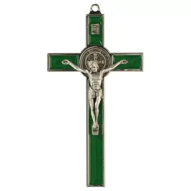 St. Benedict Cross 19 x 10 cm Bright
