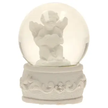 Boule de neige - Ange - H 5 cm
