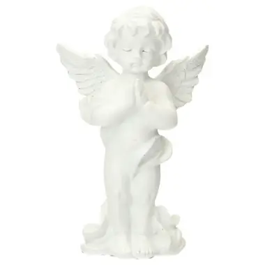 Ange priant debout ht 18 cm