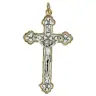 Croix bicolore 38 X 24 mm