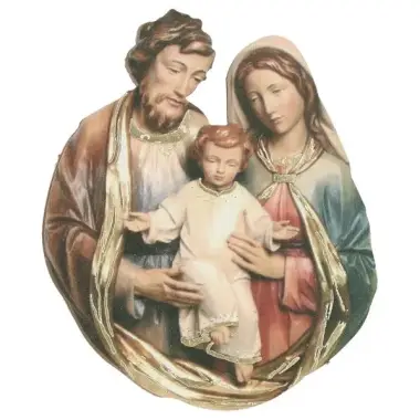 Car magnet plate Holy Family