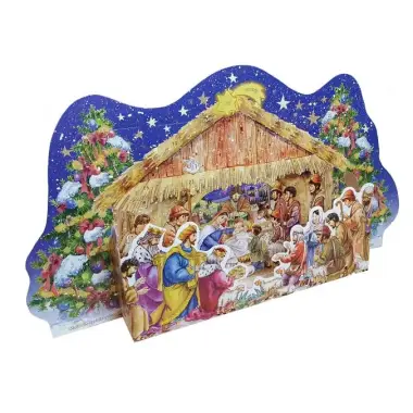 Christian Advent calendar 20 x 36 cm
