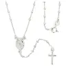 Rozenkrans zilver met rhodium