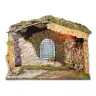 Lege Kerststal met licht voor kerstfiguren van 15 cm (42x19x30cm)