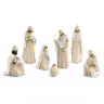 Kerstgroep van 7 figuren - 17 cm