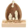 Nativite / Noix Base Bois - 20 Pcs / Display