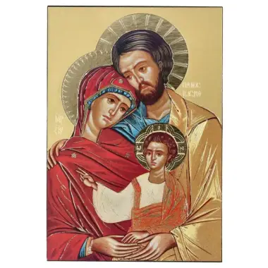 Icon 9.5 X 6.3 cm Holy Family
