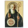 Icon 9.5 X 6.3 cm Saint Benedict