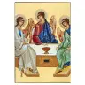 Icon 9.5 X 6.3 cm Holy Trinity