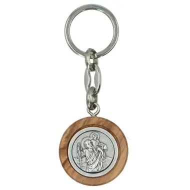 Porte-Clefs St Christophe en olivier