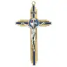 Cross St Benedict 12 cm Golden metal
