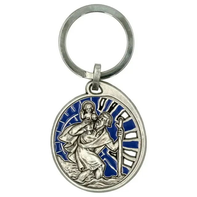 Porte-Clefs St Christophe 40 X 46 mm