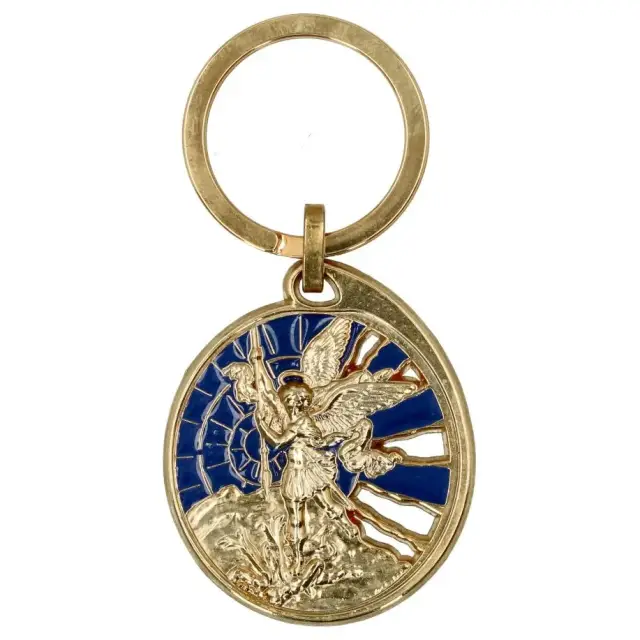 key ring St. Michael - 35 mm