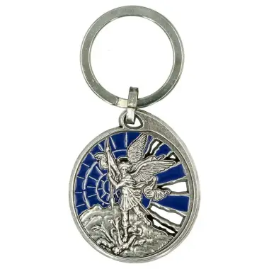 Key ring St. Michael 40 X 46 mm