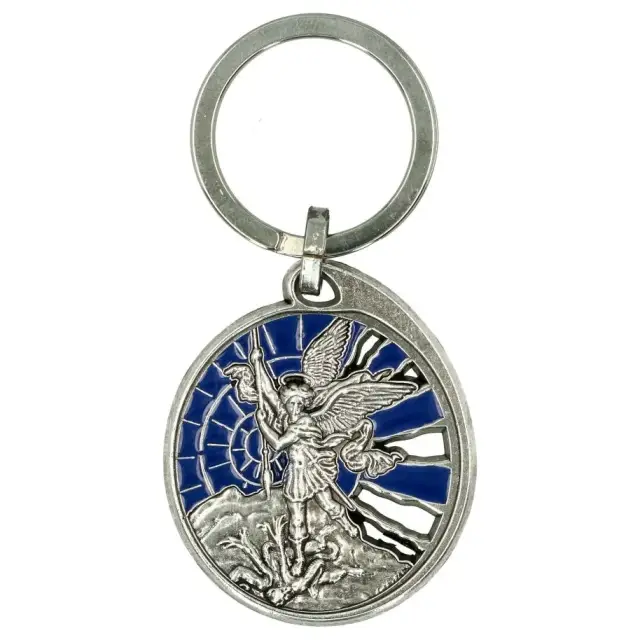 Key ring St. Michael 40 X 46 mm