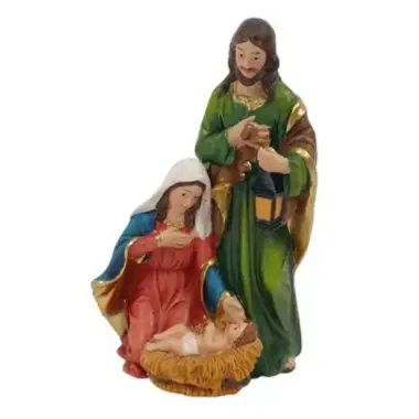 Nativité colorée (8x5,5x4 cm)
