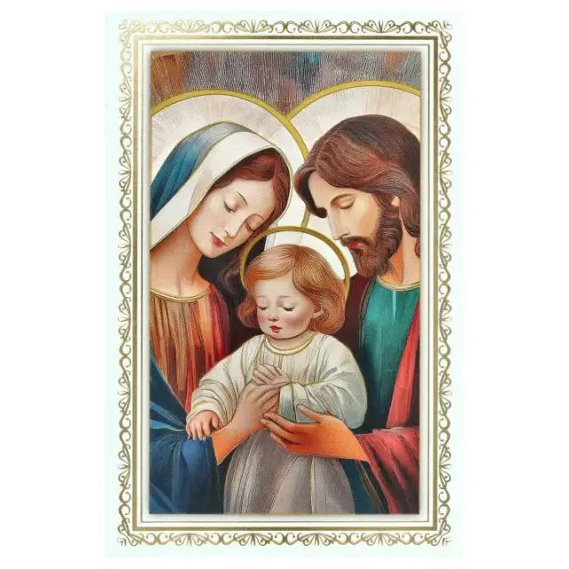 Double Christmas card in envelope
