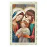 Double Christmas card in envelope