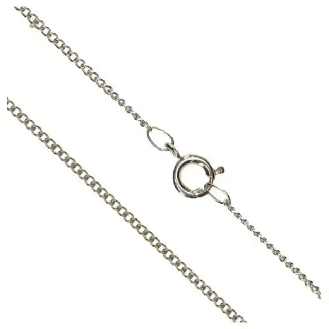 Chaine Argentee 38 Cm