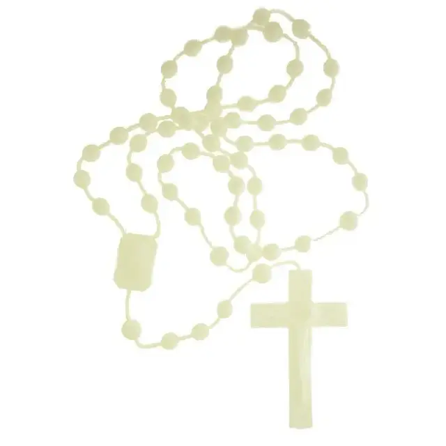 Rosary on nylon Bright