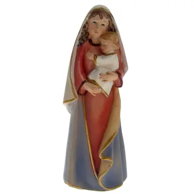 Statue 12 cm Virgin and Child