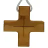 Olivewood cross for Holy communion 33 x 33 mm