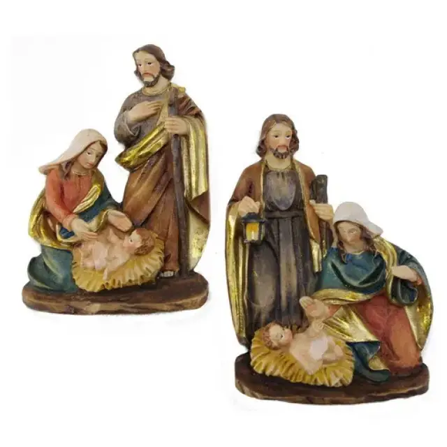 car magnet plate Holy Family 7.5 cm