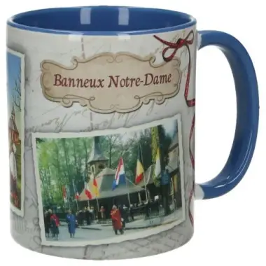 Mug Bleu Notre Dame de Banneux
