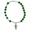 Bracelet sur élastique Péridot / Août