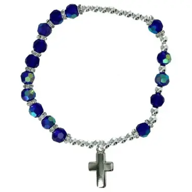 Elastic bracelet glass